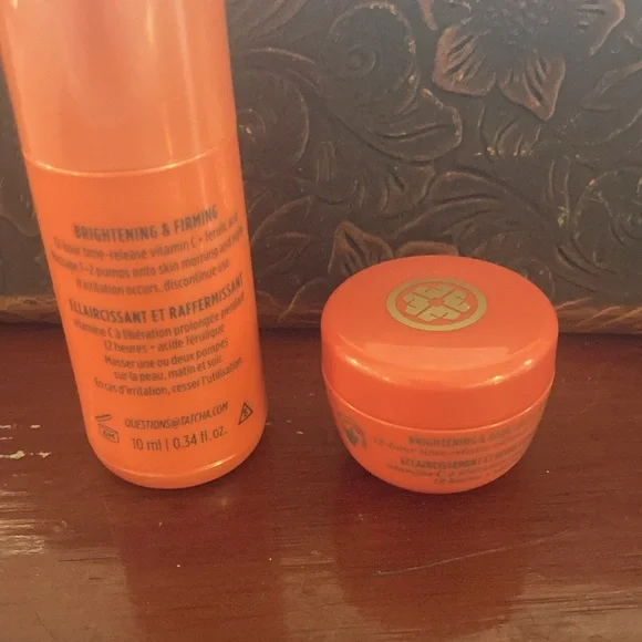 Tatcha Mini Brightening Serum and Eye Cream - Picture 3 of 3